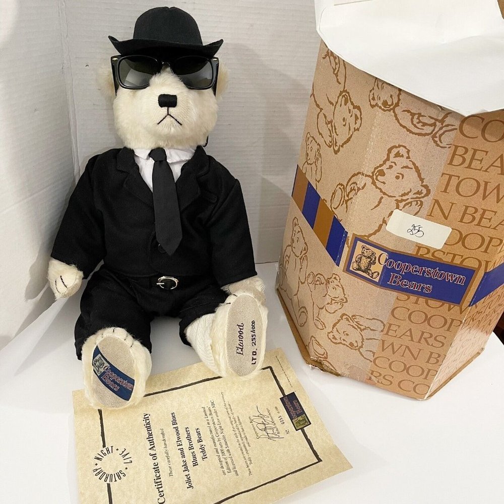 Rare Cooperstown Bears Blue Brothers Limited Edition  # 255 Of  1000 Collection